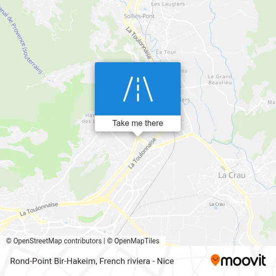 Rond-Point Bir-Hakeim map