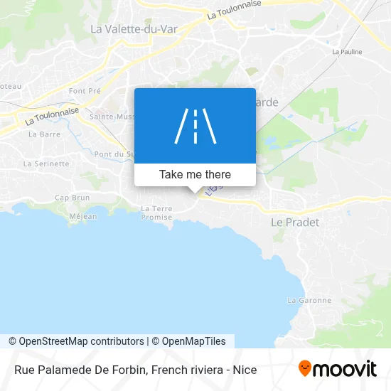 Rue Palamede De Forbin map