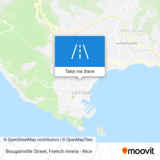 Rue Bougainville map