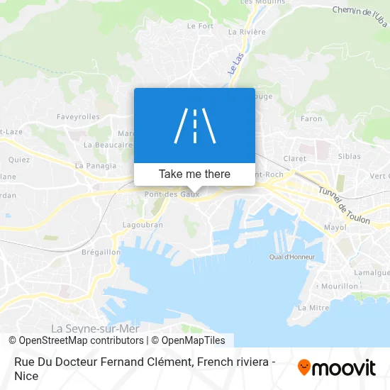 Rue Du Docteur Fernand Clément map