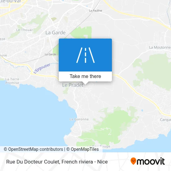 Rue Du Docteur Coulet map