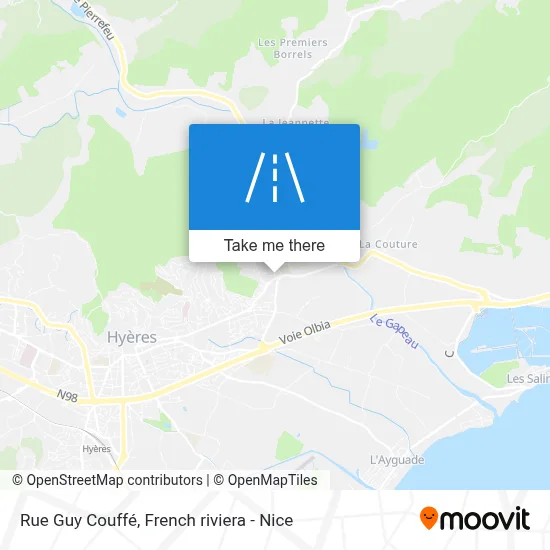 Rue Guy Couffé map