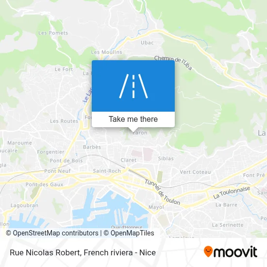 Mapa Rue Nicolas Robert