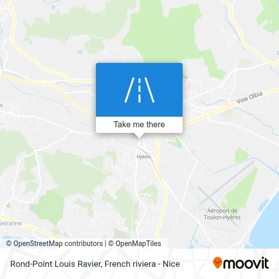 Mapa Rond-Point Louis Ravier