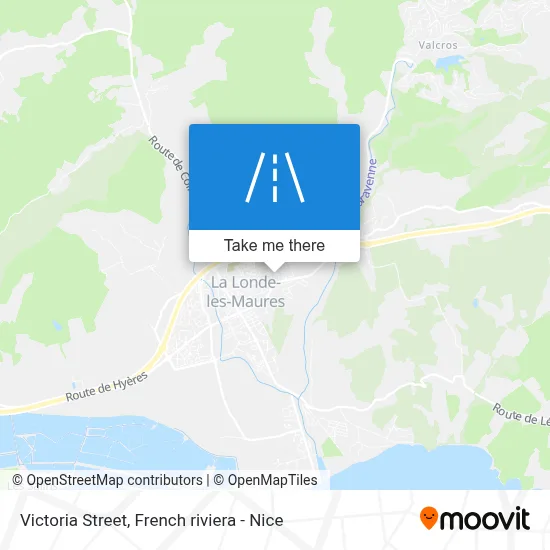 Mapa Rue Victoria
