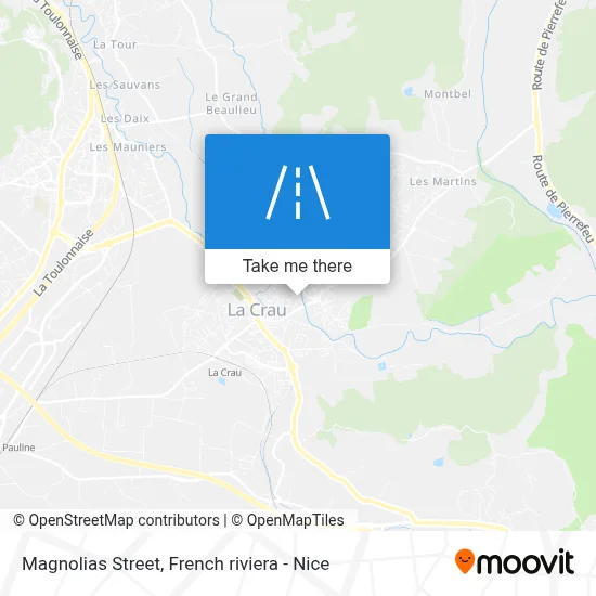 Rue Des Magnolias map