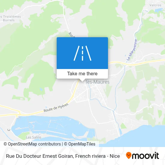 Rue Du Docteur Ernest Goiran map