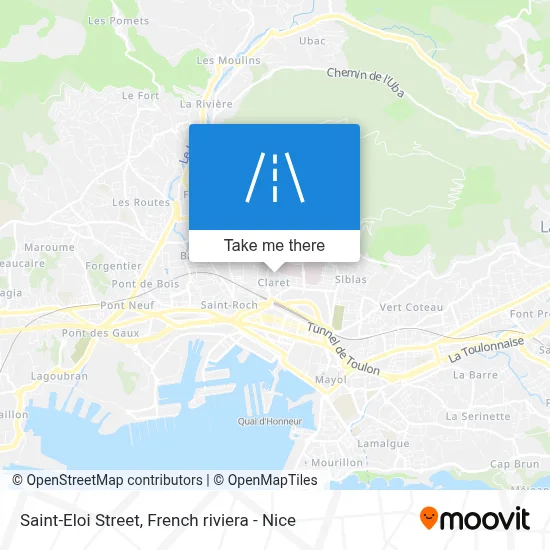 Rue Saint-Eloi map