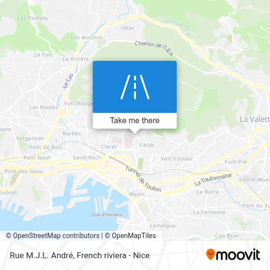 Rue M.J.L. André map