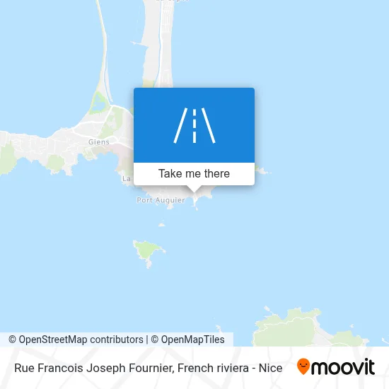 Rue Francois Joseph Fournier map