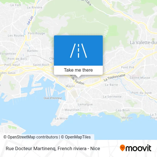 Rue Docteur Martinenq map