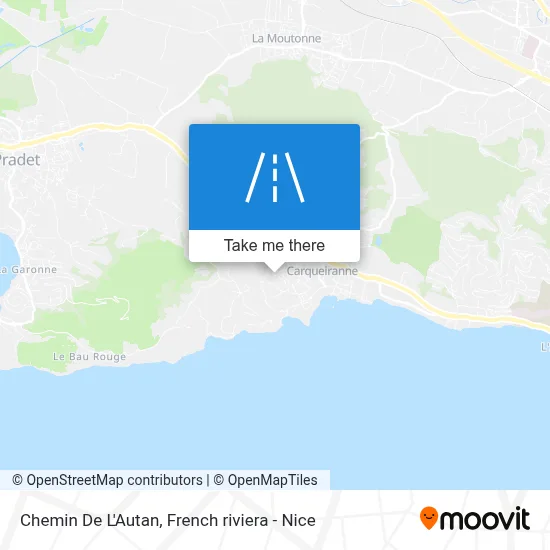 Chemin De L'Autan map