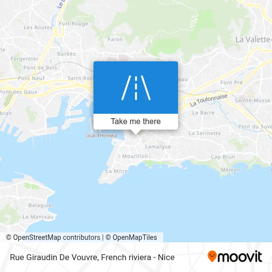 Rue Giraudin De Vouvre map