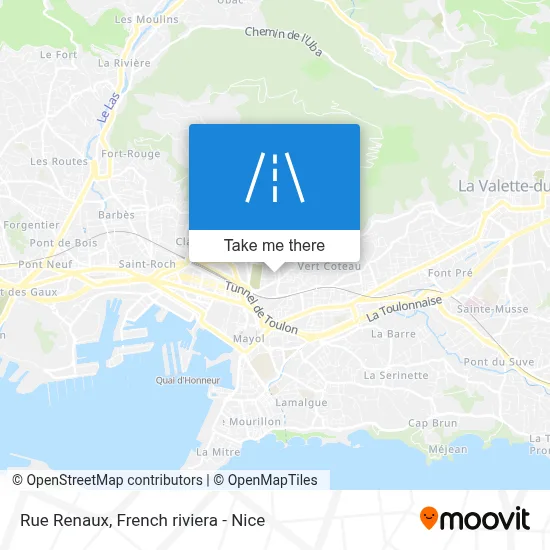 Mapa Rue Renaux