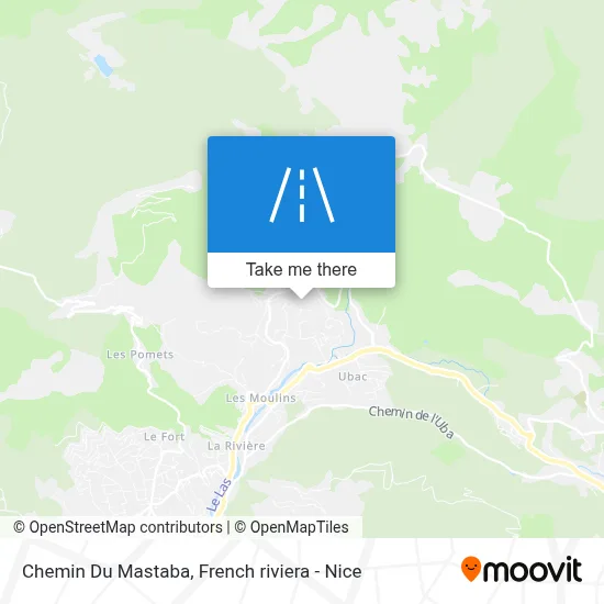 Chemin Du Mastaba map