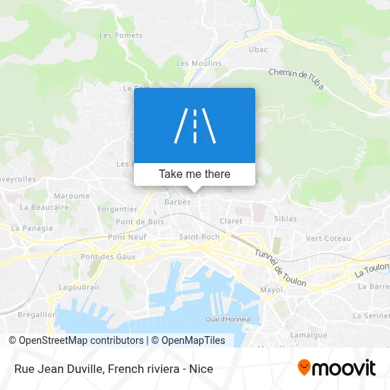 Rue Jean Duville map
