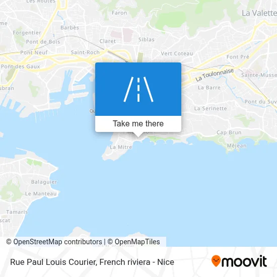 Rue Paul Louis Courier map