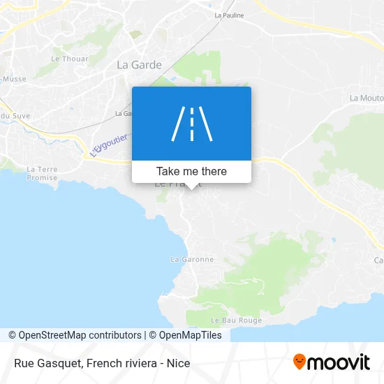 Rue Gasquet map