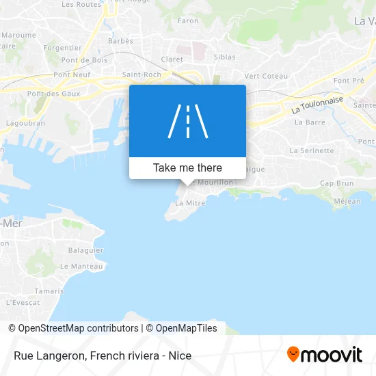 Mapa Rue Langeron