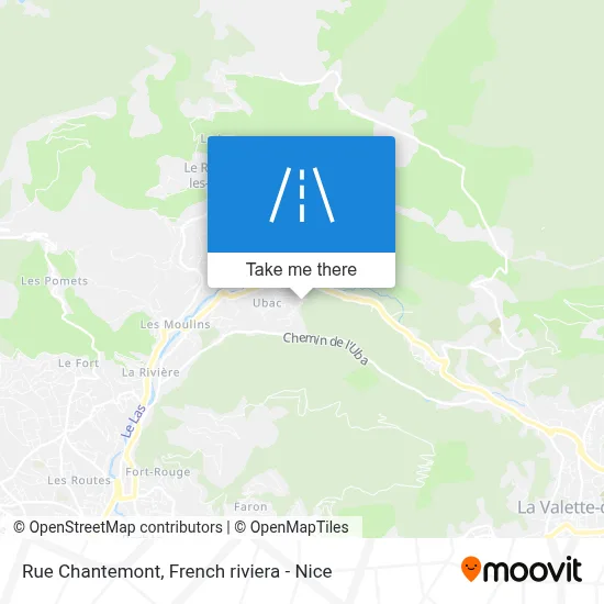 Rue Chantemont map