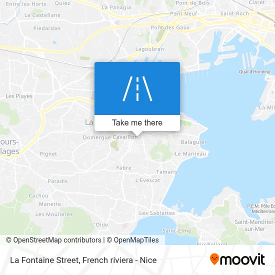 Rue La Fontaine map