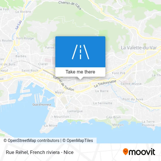 Rue Réhel map