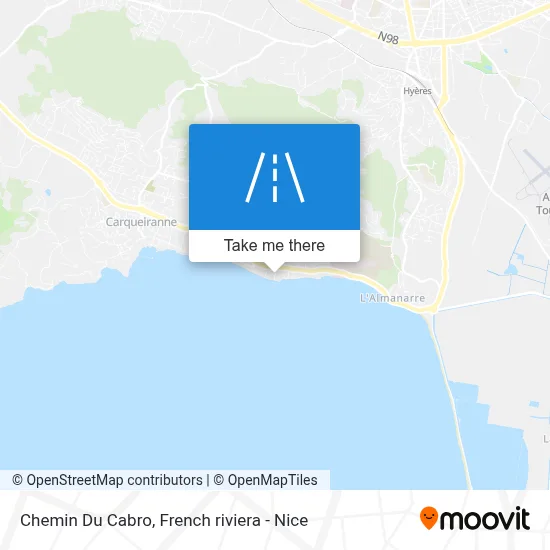 Chemin Du Cabro map