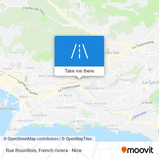 Rue Rouvillois map