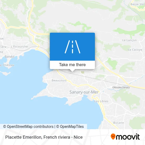Placette Emerillon map