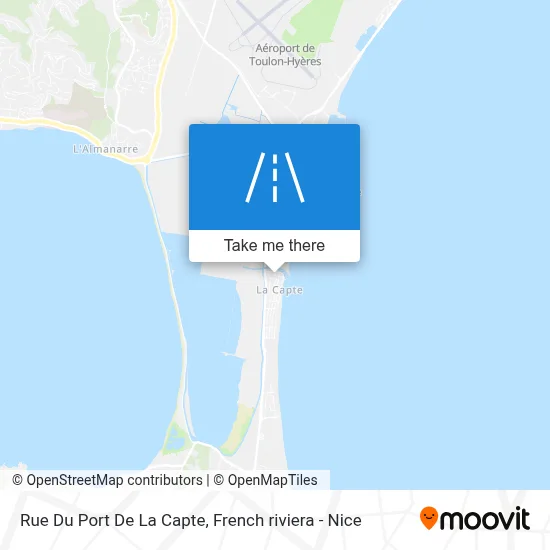 Rue Du Port De La Capte map