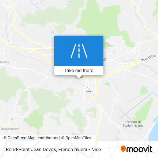 Rond-Point Jean Devos map