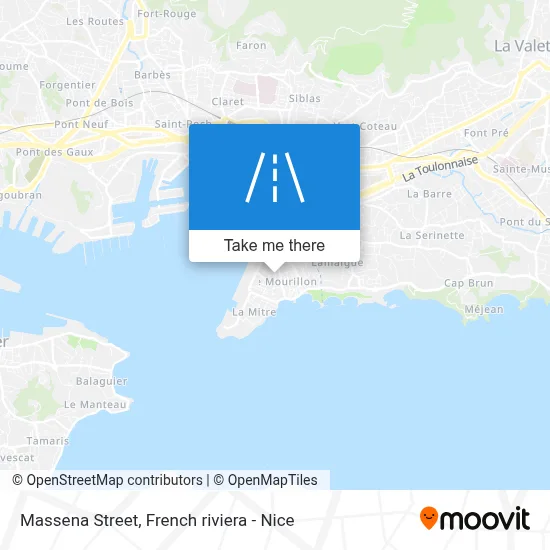 Rue Masséna map