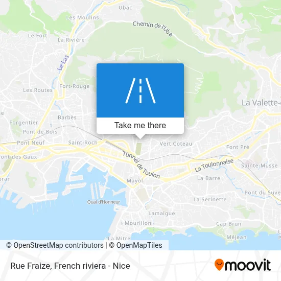 Mapa Rue Fraize