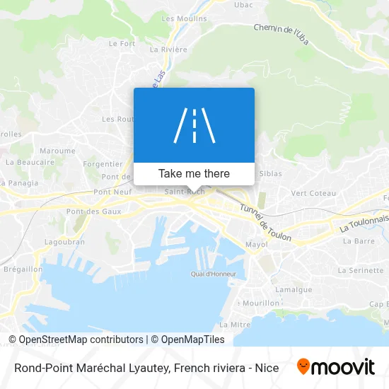 Rond-Point Maréchal Lyautey map