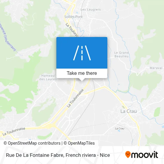 Rue De La Fontaine Fabre map