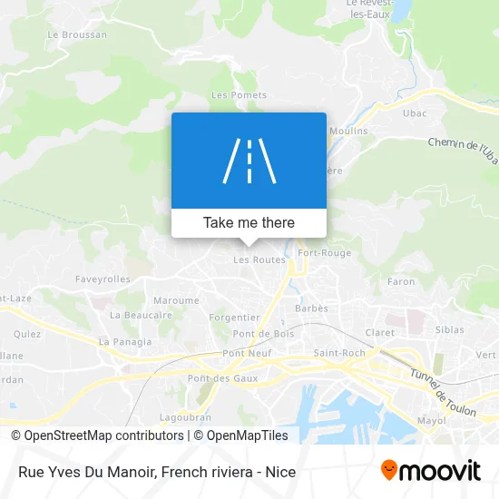 Rue Yves Du Manoir map