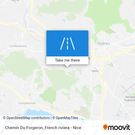 Chemin Du Forgeron map