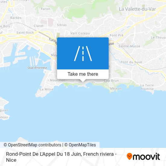 Rond-Point De L'Appel Du 18 Juin map