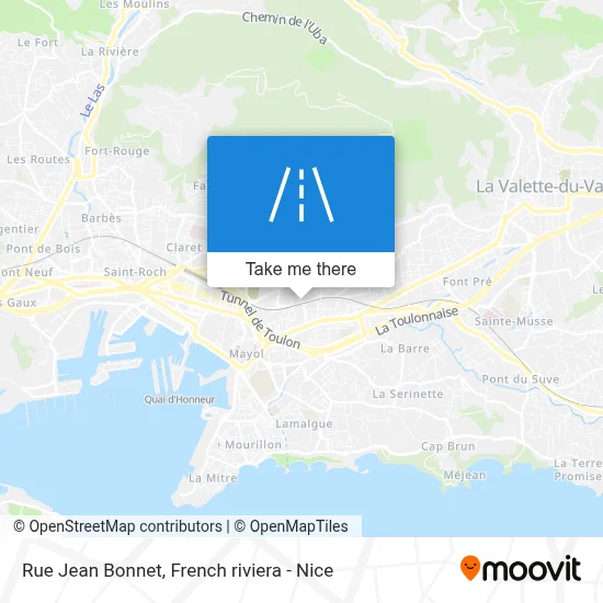 Rue Jean Bonnet map