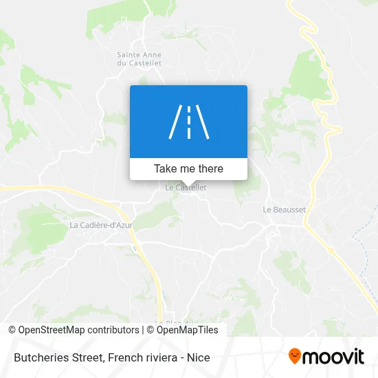 Rue Des Boucheries map
