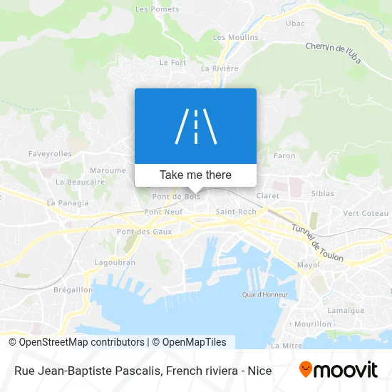 Rue Jean-Baptiste Pascalis map