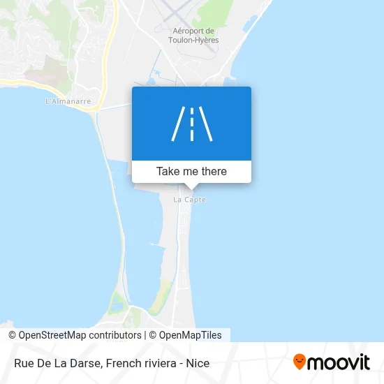 Rue De La Darse map
