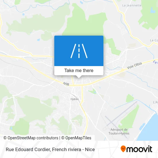 Rue Edouard Cordier map