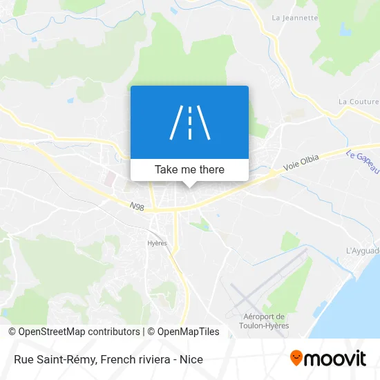 Rue Saint-Rémy map