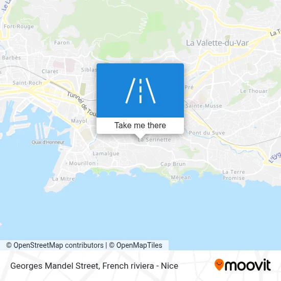 Rue Georges Mandel map