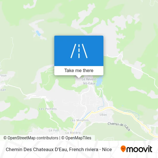 Chemin Des Chateaux D'Eau map