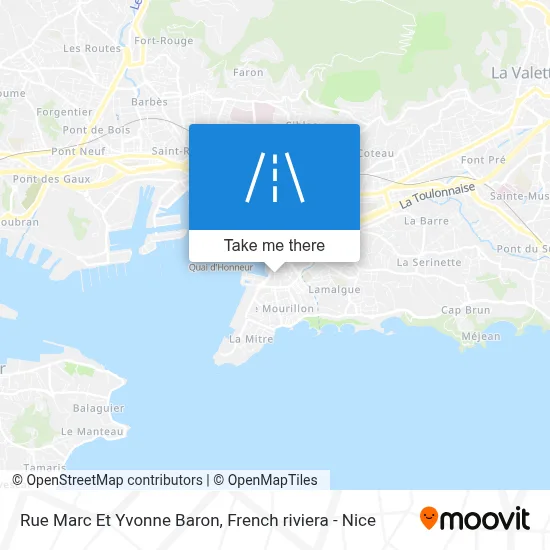 Rue Marc Et Yvonne Baron map