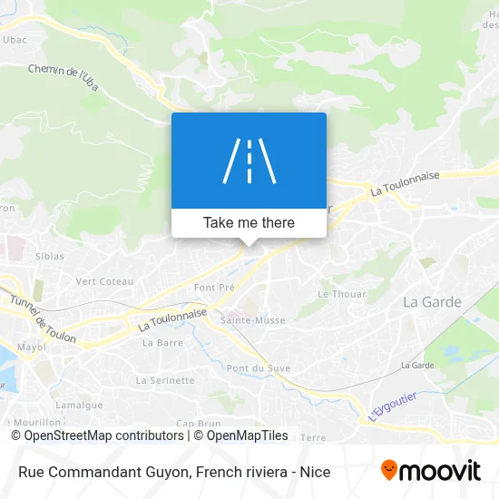 Rue Commandant Guyon map
