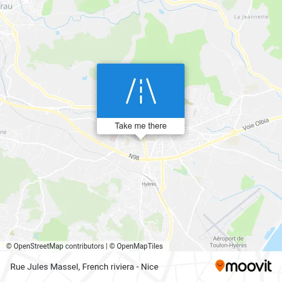 Rue Jules Massel map