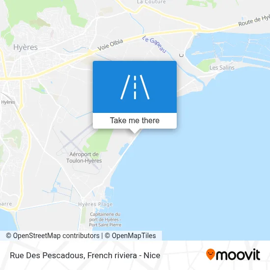 Rue Des Pescadous map